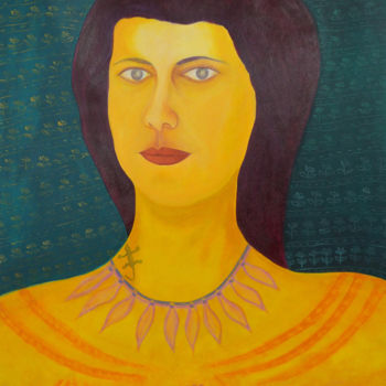 Malerei mit dem Titel "art not war" von Sigrun Neumann (Sineu), Original-Kunstwerk, Acryl