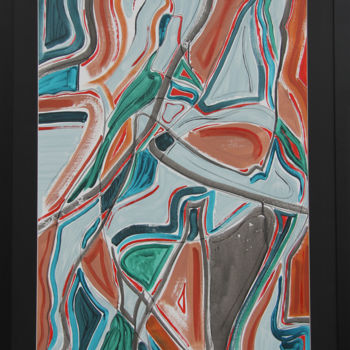 Schilderij getiteld ""Vif Cubisme" / "Vi…" door Melanie Maquinay, Origineel Kunstwerk, Acryl