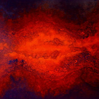 Pintura intitulada "Outer World..." por Vandaelechristoph, Obras de arte originais, Acrílico