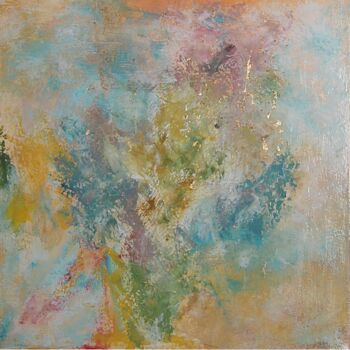 Painting titled "poussieres-d-etoile…" by Catherine Digue - Turpin, Original Artwork