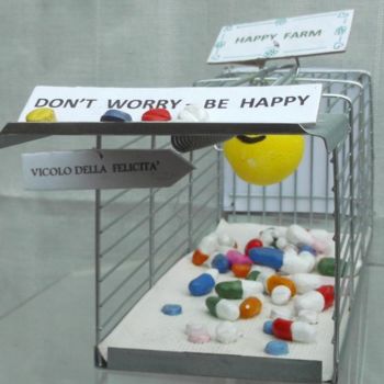 雕塑 标题为“Happy FARM.jpg” 由Dade, 原创艺术品