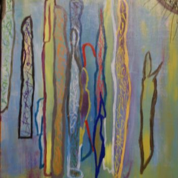 Peinture intitulée "Fouletitude 2" par Gilles Fouque, Œuvre d'art originale, Acrylique