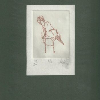 제목이 "3/4"인 판화 André Colpin로, 원작