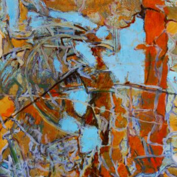 Peinture intitulée "Hellespont" par Philippe Casaubon, Œuvre d'art originale, Huile
