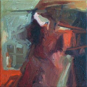 Peinture intitulée "Sans titre" par Sandrine Wely, Œuvre d'art originale