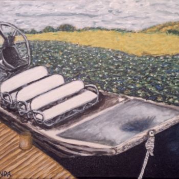 Painting titled "Who wants an airboa…" by Robbie Nuwanda, Original Artwork, Acrylic