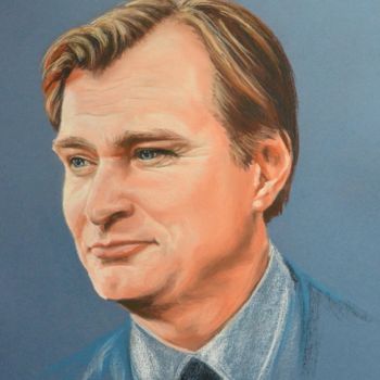 Dessin intitulée "Christopher" par Andromaque, Œuvre d'art originale, Pastel