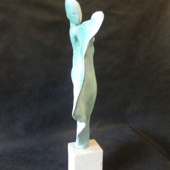 Sculpture intitulée "voile d'un jour" par Valerie Barrault, Œuvre d'art originale