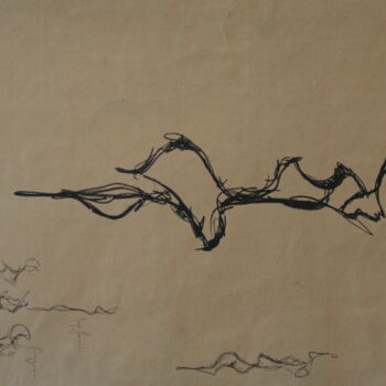 Drawing titled "dar forma" by Hartiste, Original Artwork