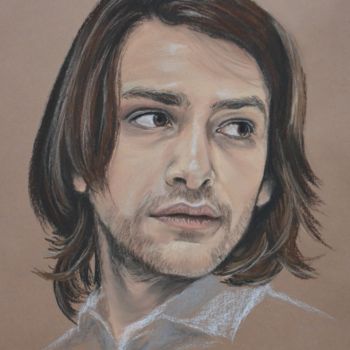 Dessin intitulée "Luke" par Andromaque, Œuvre d'art originale, Pastel