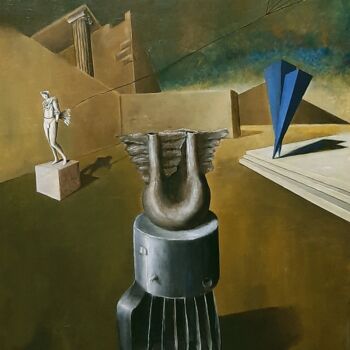 Painting titled "Nella ragione dell'…" by Giovanni Primo Greco, Original Artwork, Oil