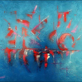 Peinture intitulée "SENSITIVE" par Laurent Boron, Œuvre d'art originale, Huile