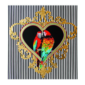 Digital Arts titled "Lithographie "Forev…" by Ann'Soco, Original Artwork, Paper