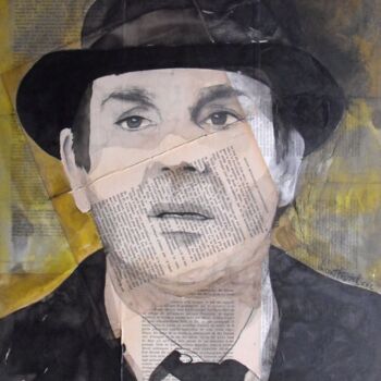 Painting titled "Robert H" by Vincent Tessier Xxc, Original Artwork, Ink
