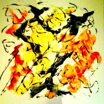 Peinture intitulée "Rinnovu" par Pierre-Paul Marchini, Œuvre d'art originale, Huile
