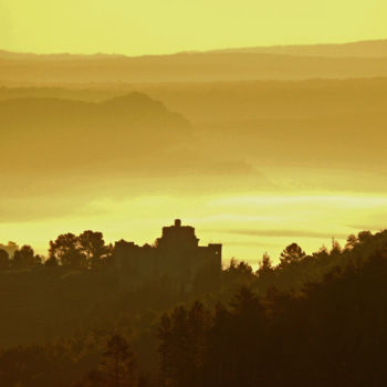 Photographie intitulée "Chateau de Portes.…" par Alain Brasseur, Œuvre d'art originale