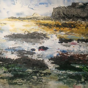 Peinture intitulée "Fort-bloqué.jpeg" par Diane Breton, Œuvre d'art originale, Acrylique