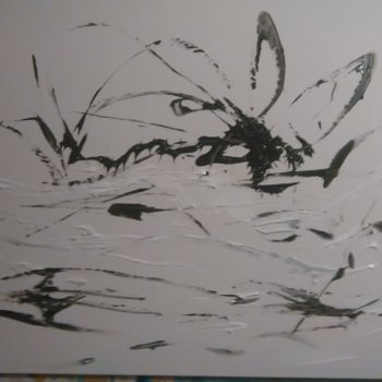 Peinture intitulée "Blanc et Noir" par Didier Duclos, Œuvre d'art originale, Acrylique
