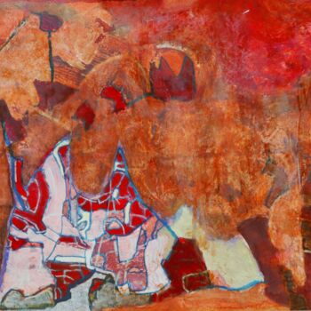 Peinture intitulée "Hippomène" par Philippe Casaubon, Œuvre d'art originale, Huile