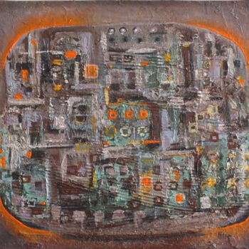 Ζωγραφική με τίτλο "Acrylic on canvas" από Vanja Marojevic, Αυθεντικά έργα τέχνης, Ακρυλικό