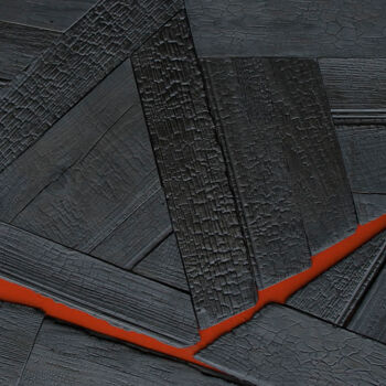 Painting titled "fissure" by Shub, Original Artwork