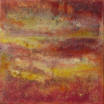 Peinture intitulée "Automne dans les mo…" par Martine Brugeron, Œuvre d'art originale