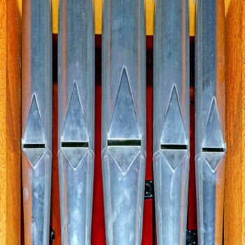 Photography titled "ORGUE,ROMAINMOTIER,…" by Blaise Lavenex, Original Artwork