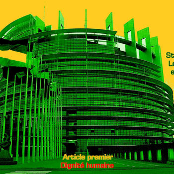 Photographie intitulée "EUROPE,ARTICLE 1,ST…" par Blaise Lavenex, Œuvre d'art originale