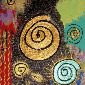 Peinture intitulée "Nuance sonore" par Laurent Boron, Œuvre d'art originale, Acrylique