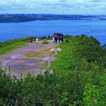 Fotografia intitolato "CAMARET-SUR-MER,POI…" da Blaise Lavenex, Opera d'arte originale
