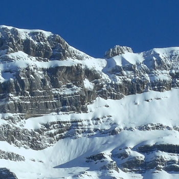 Photographie intitulée "DIABLERETS, MASSIF,…" par Blaise Lavenex, Œuvre d'art originale