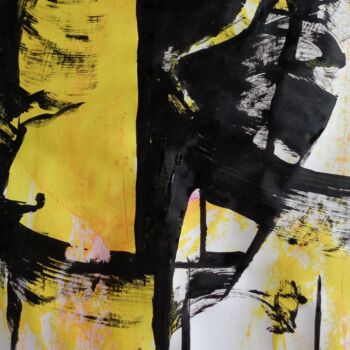 「je veux du soleil」というタイトルの絵画 Francisco Mendesによって, オリジナルのアートワーク, アクリル