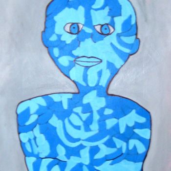Painting titled "Apparition" by Aorlius, Original Artwork, Acrylic