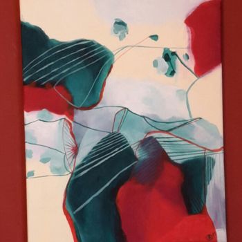 "I Love" başlıklı Tablo Sebastian Olivier Burckhardt tarafından, Orijinal sanat, Akrilik