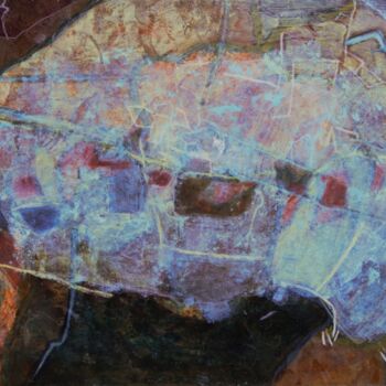 Peinture intitulée "Hugi" par Philippe Casaubon, Œuvre d'art originale, Huile