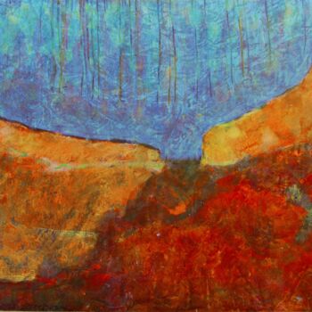 Painting titled "Hugin" by Philippe Casaubon, Original Artwork, Oil