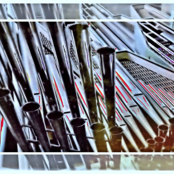 Photographie intitulée "ORGUE, GENEVE, SUIS…" par Blaise Lavenex, Œuvre d'art originale