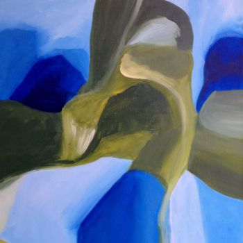 Painting titled "Morphologie" by Sebastian Olivier Burckhardt, Original Artwork, Acrylic