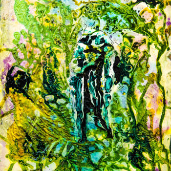 Peinture intitulée "SAMOURAÏ" par Grafi, Œuvre d'art originale, Autre