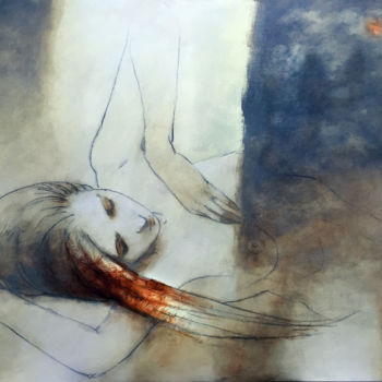 Peinture intitulée "luz del amanecer" par Cesar Ayllón, Œuvre d'art originale