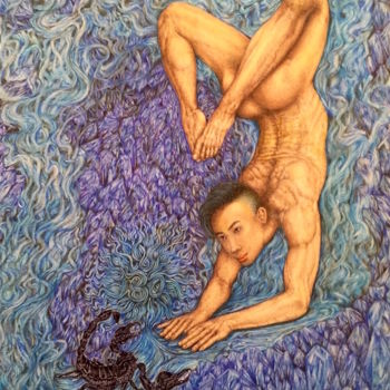 Painting titled "Astrology Zodiac Si…" by Kent Chua, Original Artwork, Other