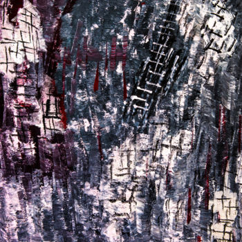 Peinture intitulée "11 septembre 2001" par Grafi, Œuvre d'art originale, Acrylique