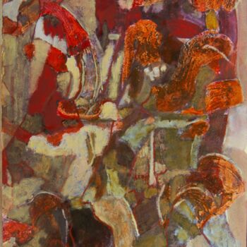 Peinture intitulée "Hyades" par Philippe Casaubon, Œuvre d'art originale, Huile