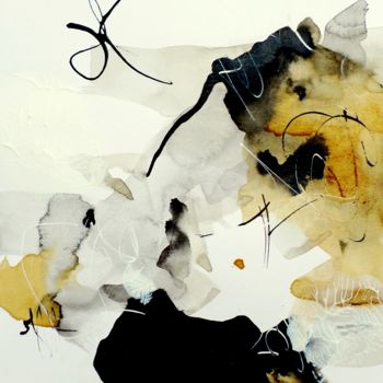 Peinture intitulée "Au fil de nous (56)" par Isabelle Mignot, Œuvre d'art originale, Autre