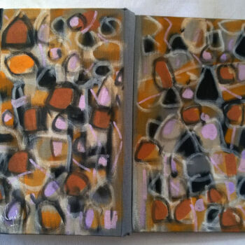 "Carnet de notes en…" başlıklı Tablo Muriel Cayet tarafından, Orijinal sanat