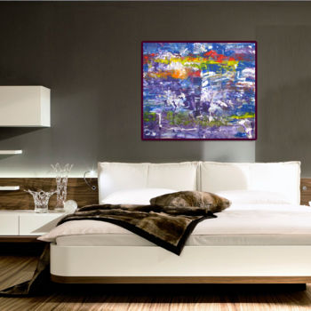 Painting titled "The remembrance of…" by Dmitri Matkovsky, Original Artwork, Acrylic
