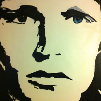 Painting titled ""Regard sensible" h…" by Madeleine Mayen-Leize (art-mam.com), Original Artwork, Oil
