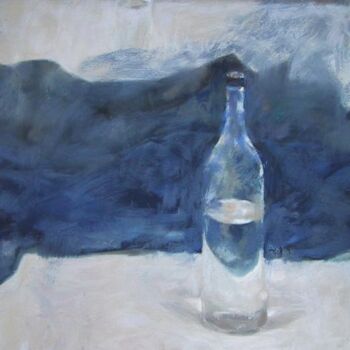 Painting titled "bouteille" by Mathieu Weemaels, Original Artwork