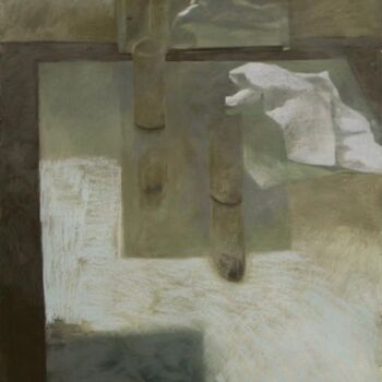 Peinture intitulée "message de là" par Mathieu Weemaels, Œuvre d'art originale
