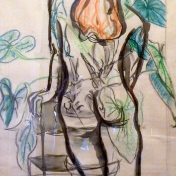 Nu au philodendron